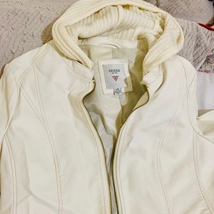 Guess leather jacket